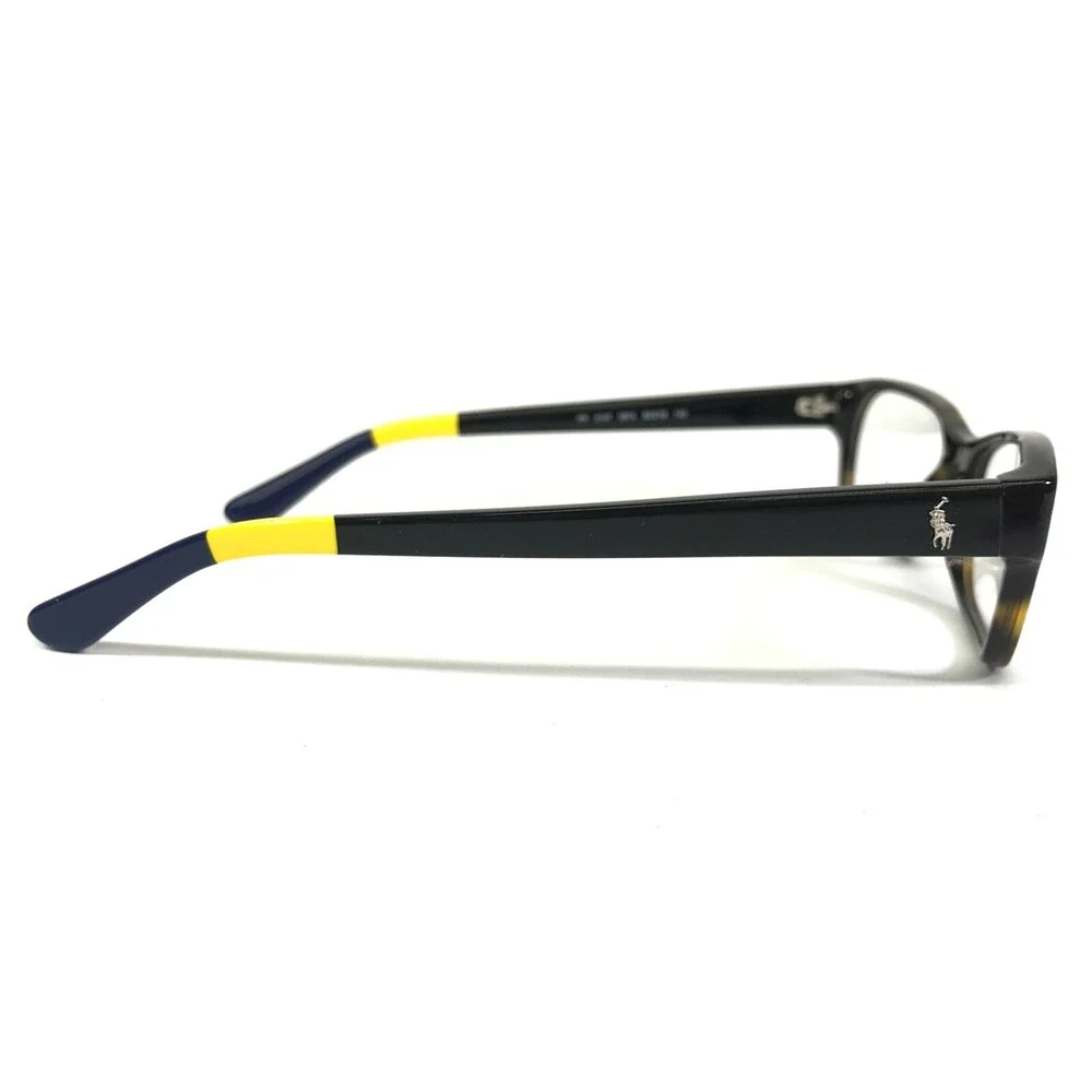 Polo Ralph Lauren Eyeglasses Frames PH2147 5574 Black Tortoise Yellow 52-16-140